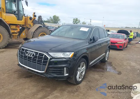 2020 Audi Q7 Premium Plus 55 Tfsi Quattro Tiptronic from USA, damaged, VIN WA1LXAF7XLD005801